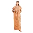 Sweet Dreams Women Cotton Maxi Night Dress