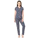 Sweet Dreams Women Half Sleeve Cotton Printed
