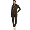 Sweet Dreams Women Solid Track Suit