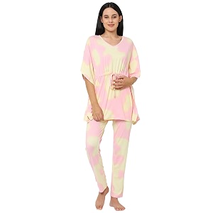 Sweet Dreams Women Tie Dye V-Neck