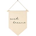 Sweet Gift Dreams Theme-Flag Wall Decor for Baby Boys Girls Kids-Canvas Hanging Pennant Banner Wall Decor Gift for Nursery Baby Room Playroom Homeschool Reading Room Bedroom