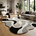 SWEET HOMES Irregular Handwoven Shaggy Fluffy Area