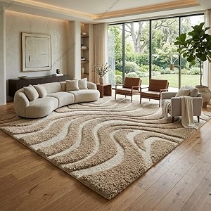 Sweet Homes Microfiber Silk Traditional Rug Sky