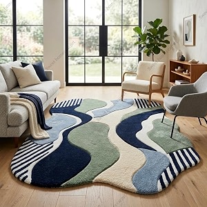 SWEET HOMES Rugs for Hall Irregular Area