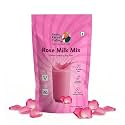 Sweet Karam Coffee Instant Rose Milk Powder – 250g | No White Sugar, Articifial Colors or Preservatives | Made with Cane Jaggery & Real Rose Petals | Traditional Indian Thandai Drink Mix