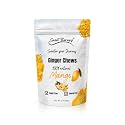 Sweet Therapy Mango Ginger Chews Sugar Free - Sugar free ginger candy - Zero Sugar Candy - Healthy snacks - Calorie free candy - Mango ginger chews - 1LB.