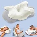 Sweetcrispy Ergonomic Cervical Neck Pillow, Memory Foam, Contour Pillow