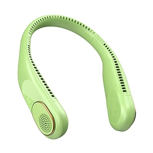 sweetfull portable neck fan 360 cooling bladeless personal fan  no hair twisting - 4000mah usb rechargeable wearable fan for travel birthday gifts for men women mom and dad