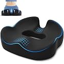 SweetSlubr X-Large Donut Pillow Seat Cushion, Lifting Cushions(Black)