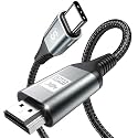sweguard USB C to HDMI Cable 13ft [4K@60Hz] High-Speed for Home Office