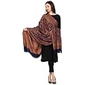 SWI STYLISH Women's Kashmiri Jamawar Inspired Shawl – Warm Silky Soft Polyester Winter Wrap (100x200 cm) Large Designer Shawl for Ladies