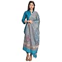 SWI STYLISH Women's Kashmiri Jamawar Inspired Shawl – Warm Silky Soft Polyester Winter Wrap (100x200 cm) Large Designer Shawl for Ladies