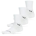 Swiftwick- ASPIRE (3 Pairs) Quarter Crew Cycling &amp; Trail Running Socks, Compression Fit