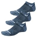 Swiftwick- ASPIRE No-Show 3-Pack Running &amp; Cycling Socks, Compression Fit