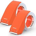 Swihauk 1.88 in x 66.6 YDs Heavy Duty Packing Tape with Dispenser, Strong & Durable Shipping Tape, Packaging Tape, Clear Package Tape for Shipping Moving Storage and Mailing, 2 Roll + 2 Dispenser