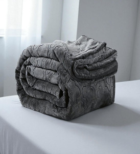 swikon star floral double mink blanket for  heavy winter