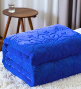 swikon star floral double mink blanket for  heavy winter