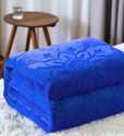 Swikon star Floral Double Mink Blanket for  Heavy Winter