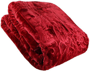 swikon star floral single mink blanket for  heavy winter