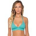 Swim Systems Women's Standard Lovebirds Halter Bikini Top Swimsuit