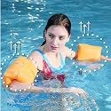 Swimming Arm Bands for Kids Adults | Arm Floats | Swim Wings | Swim Float Band | Floater Sleeves Swimming Rings (Yellow)