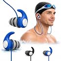Swimming Ear Plugs for Adults Kids with Lanyard, 2 Pairs Swim Earplugs