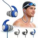 Swimming Ear Plugs for Adults Kids with Lanyard, 3 Pairs Swim Earplugs
