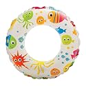 I K IMPEX Swimming Ring Swim Tube for Kids Learing Ring for Girls and Boys Swimming Tube Inflatable Swim Ring(3-8Year) (Pack of 1) (Size - 24''Inch) (Swim Ring)