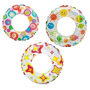 i k impex swimming ring swim tube for kids swimming learing ring for girls and boys swimming tube inflatable swim ring 3-8year size - 243939inch swim ring pack of 3