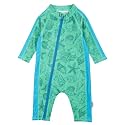 SwimZip UPF50+ Girls' Long Sleeve One Piece Swimsuit, Kids Bathing Suit