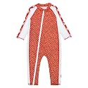 SwimZip UPF50+ Girls' Long Sleeve One Piece Swimsuit, Kids Bathing Suit