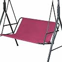 Swing Seat Cover Replacement - Heavy Duty Waterproof Oxford Cover for 2/3 Seater Outdoor Swing Chair - Durable Patio Garden Cushion Cover