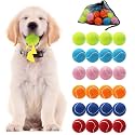 Swingers Squeaky Tennis Balls for Dog, 2.5 Inch Training Tennis Balls