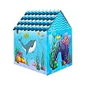 Jumbo Size Extremely Light Weight,Water Proof Kids Princess Play Tent House for 10 Year Old Kids Girls&Boys -Multi Color, Tent House Theme