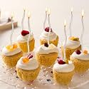 Swirl Design Birthday Spiral Matellic Cake Candles for Decoration, Fancy Twisted Wax Candles for Kids &amp; Adults Long Burning Anniversay (Pack of 6) (Silver)