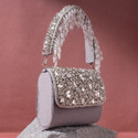 Swisni Grey Women Messenger Bag Women's Stylish Heavy Handmade Sling Bag