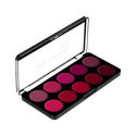 SWISS BEAUTY All About Lip Palette | 10 Pigmented Shades | Creamy Matte | Travel