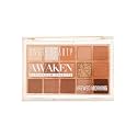 Swiss Beauty Awaken Eyeshadow Palette | Matte + Shimmer Finish | Long-Lasting | Blendable | Shade- 1. Brewed Morning, 11g