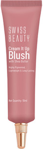 swiss beauty cream it up blush  highly pigmented  blendable  long lasting