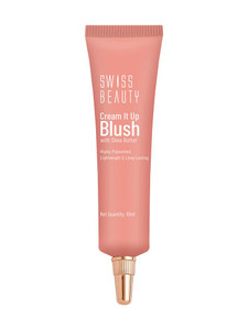 swiss beauty cream it up blush  highly pigmented  blendable  long lasting