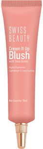 swiss beauty cream it up blush  highly pigmented  blendable  long lasting