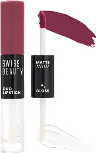SWISS BEAUTY Duo Lipstick Matte Liquid