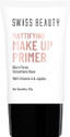 SWISS BEAUTY Mattifying Makeup Primer | Oil Free | Minimises Pores | Long Lasting Base Primer  - 30 ml