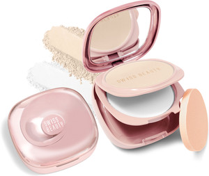 swiss beauty matte set duo compact powder translucent lightweight all skin types compact
