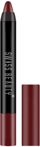 swiss beauty non transfer matte crayon lipstick  waterproof smudgeproof  long stay