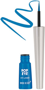 swiss beauty pop liquid eyeliner waterproof longlasting satin smudgeproof quick dry 3 ml
