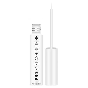 swiss beauty pro eyelash glue - white eye makeup 5ml