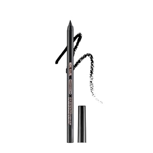 swiss beauty soft kohl matte pencil kajal  waterproof amp smudge-proof  long-lasting  one stroke application  5gmblack