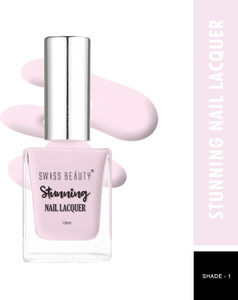 swiss beauty stunning nail polish sb-105-01  long lasting  nude pink
