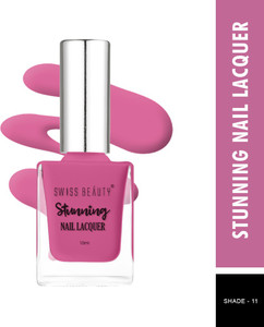 swiss beauty stunning nail polish sb-105-11  long lasting  rose petals